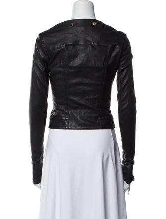 Thomas Wylde Leather Fur Jacket