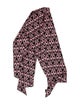 Thomas Wylde Bolduc Au Carre Jersey Silk Scarf