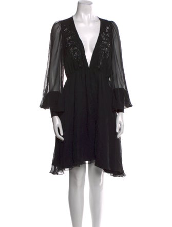 Thomas Wylde Silk Mini Dress