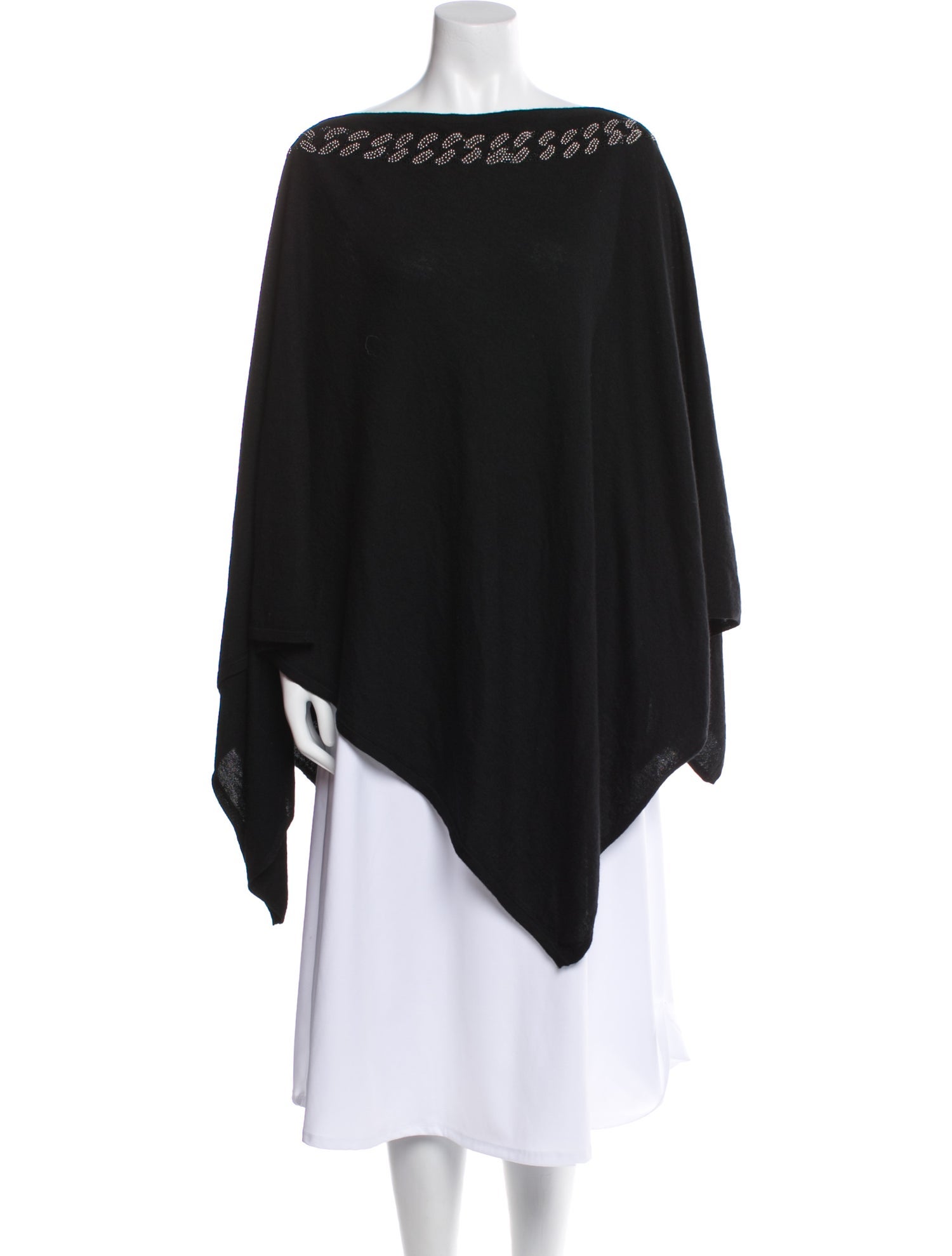 Thomas Wylde Cashmere Bateau Neckline Sweater