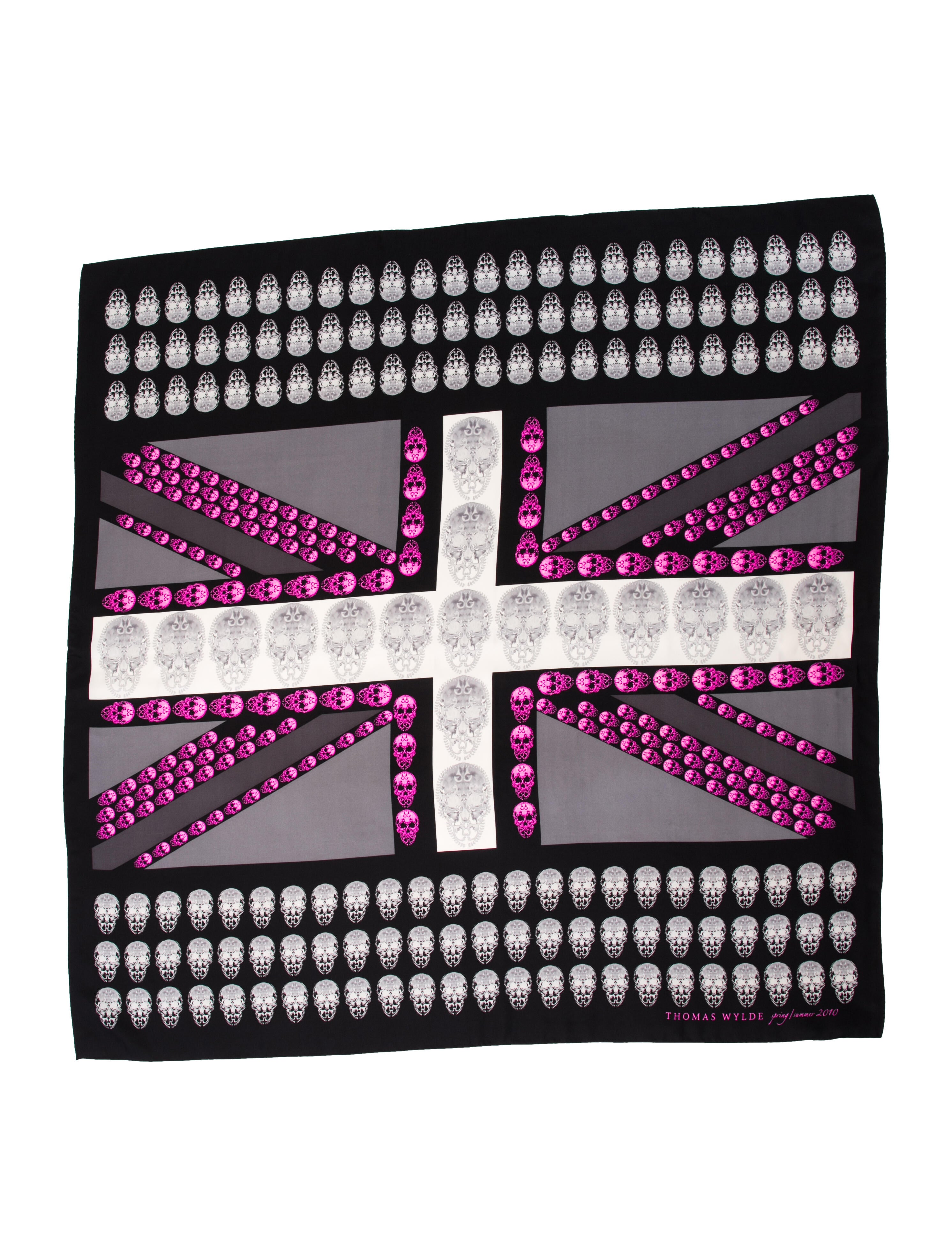 Thomas Wylde Silk Printed Scarf