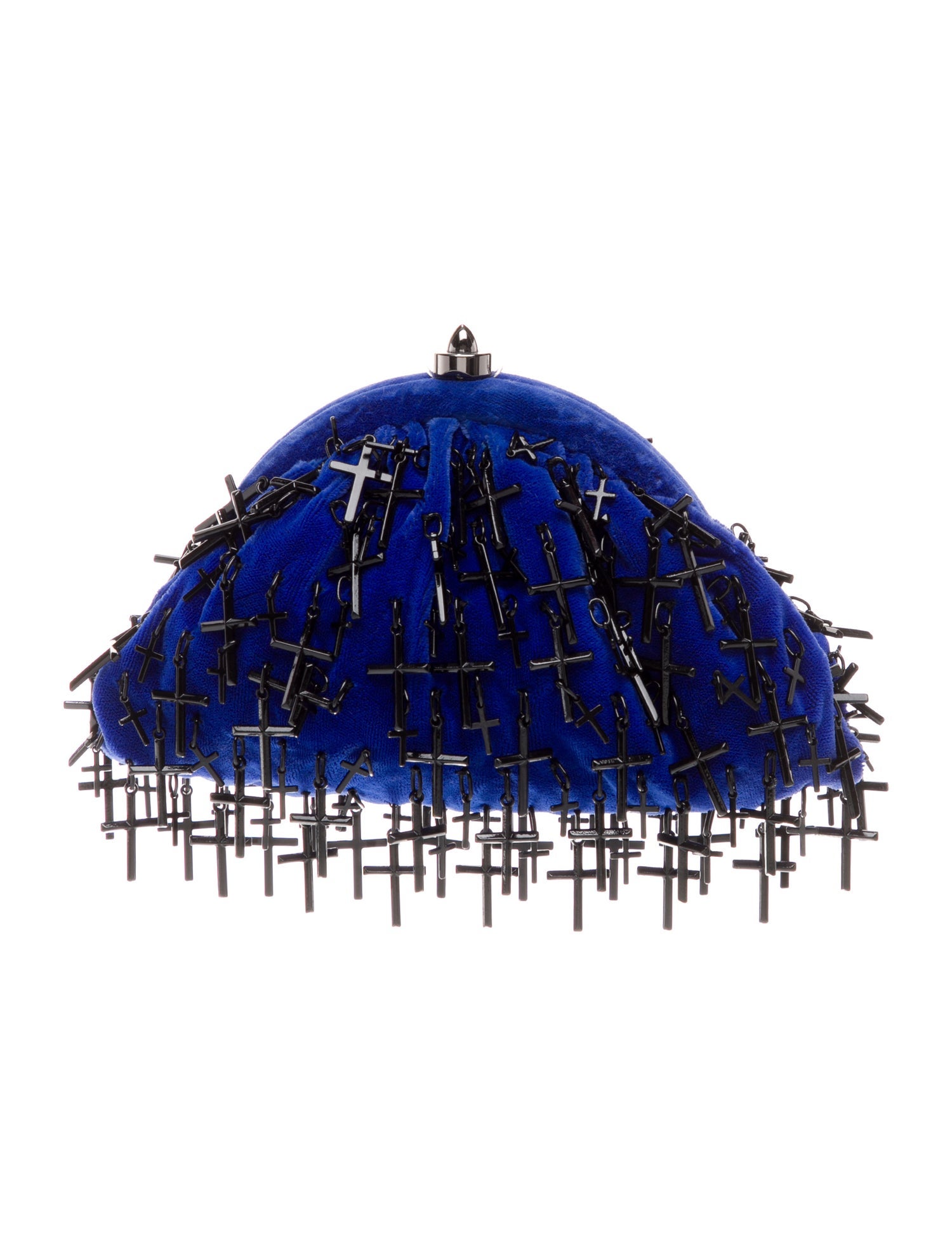 Thomas Wylde Velvet Evening Bag