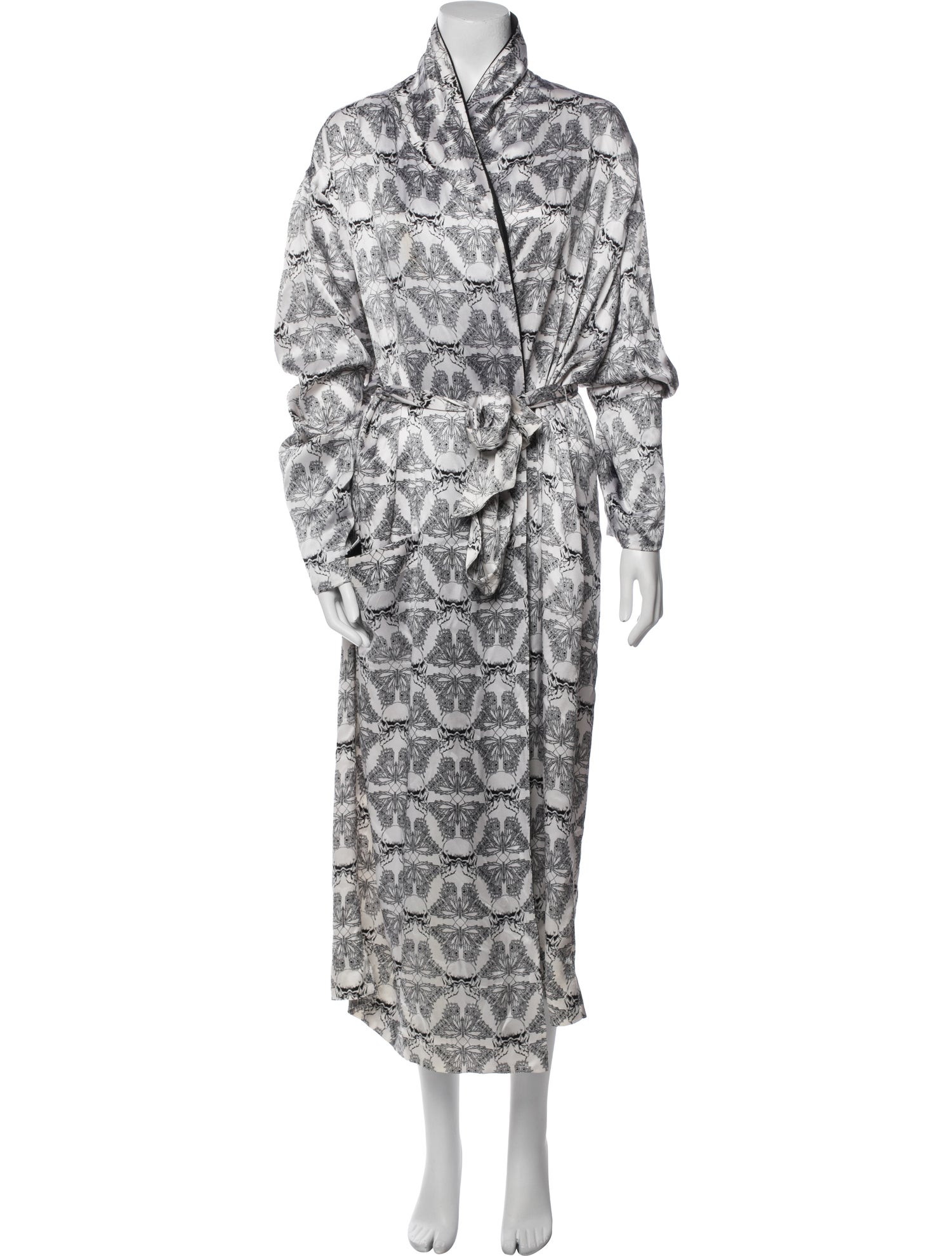 Thomas Wylde Silk Printed Robe