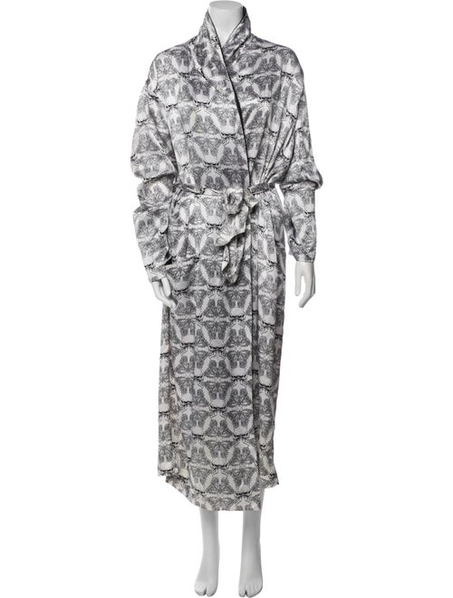 Thomas Wylde Silk Printed Robe