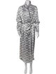 Thomas Wylde Silk Printed Robe