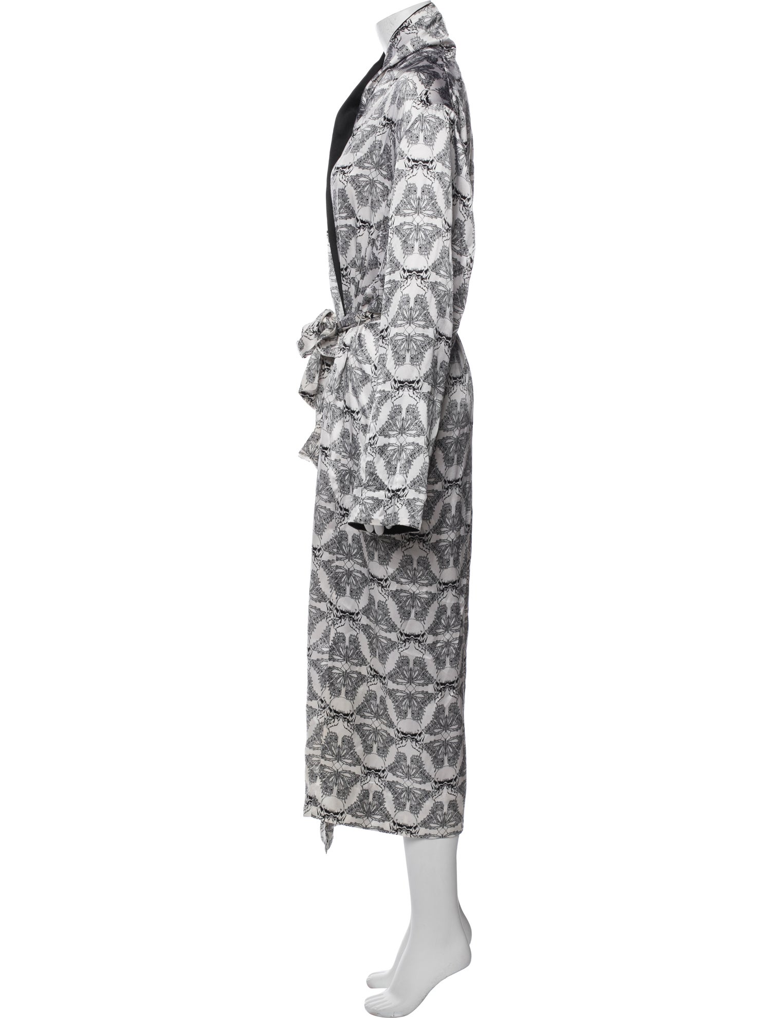 Thomas Wylde Silk Printed Robe