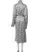 Thomas Wylde Silk Printed Robe