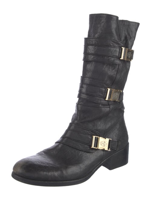 Thomas Wylde Leather Moto Boots