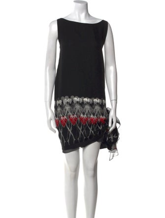 Thomas Wylde Silk Mini Dress