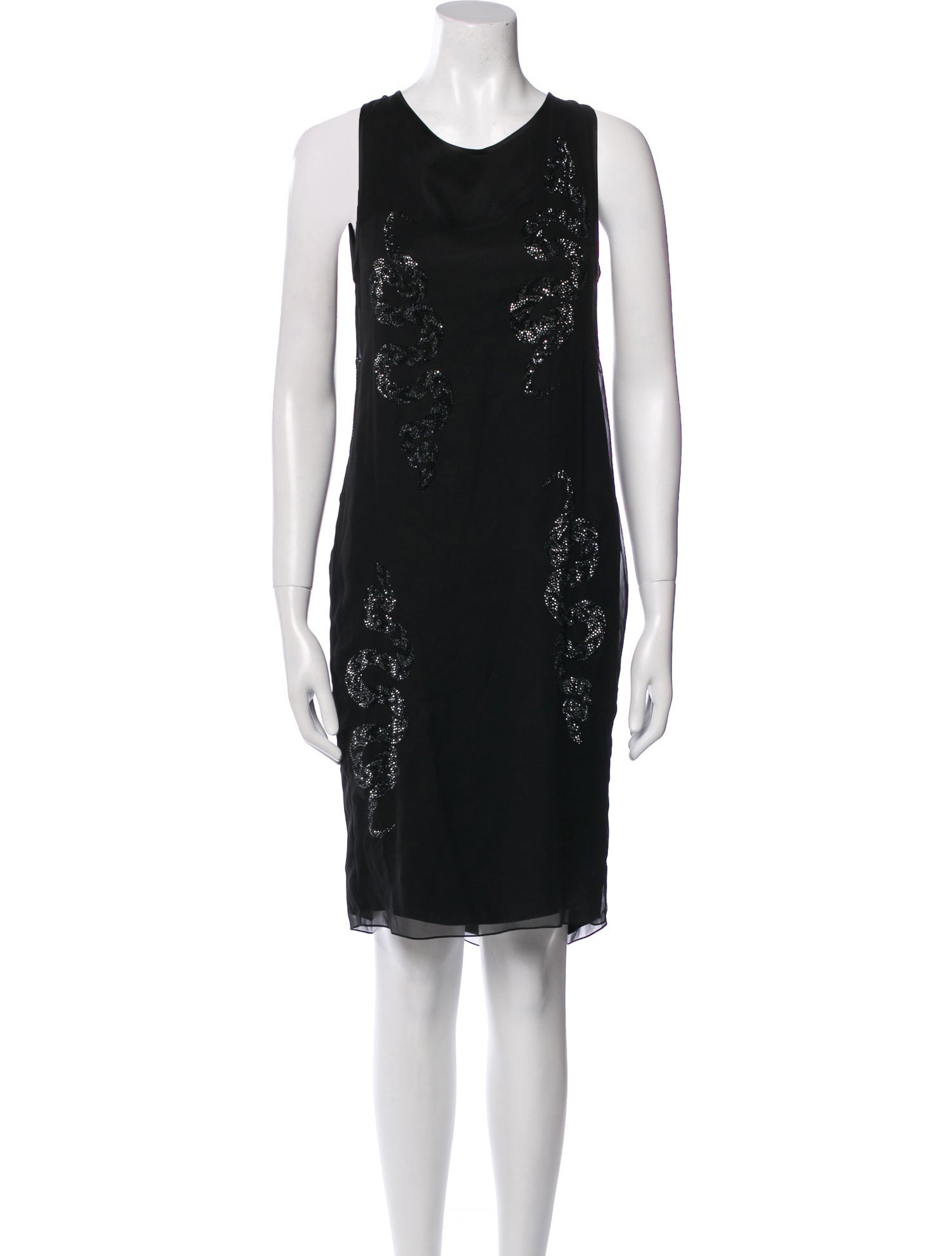Thomas Wylde Silk Knee-Length Dress