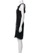 Thomas Wylde Silk Knee-Length Dress