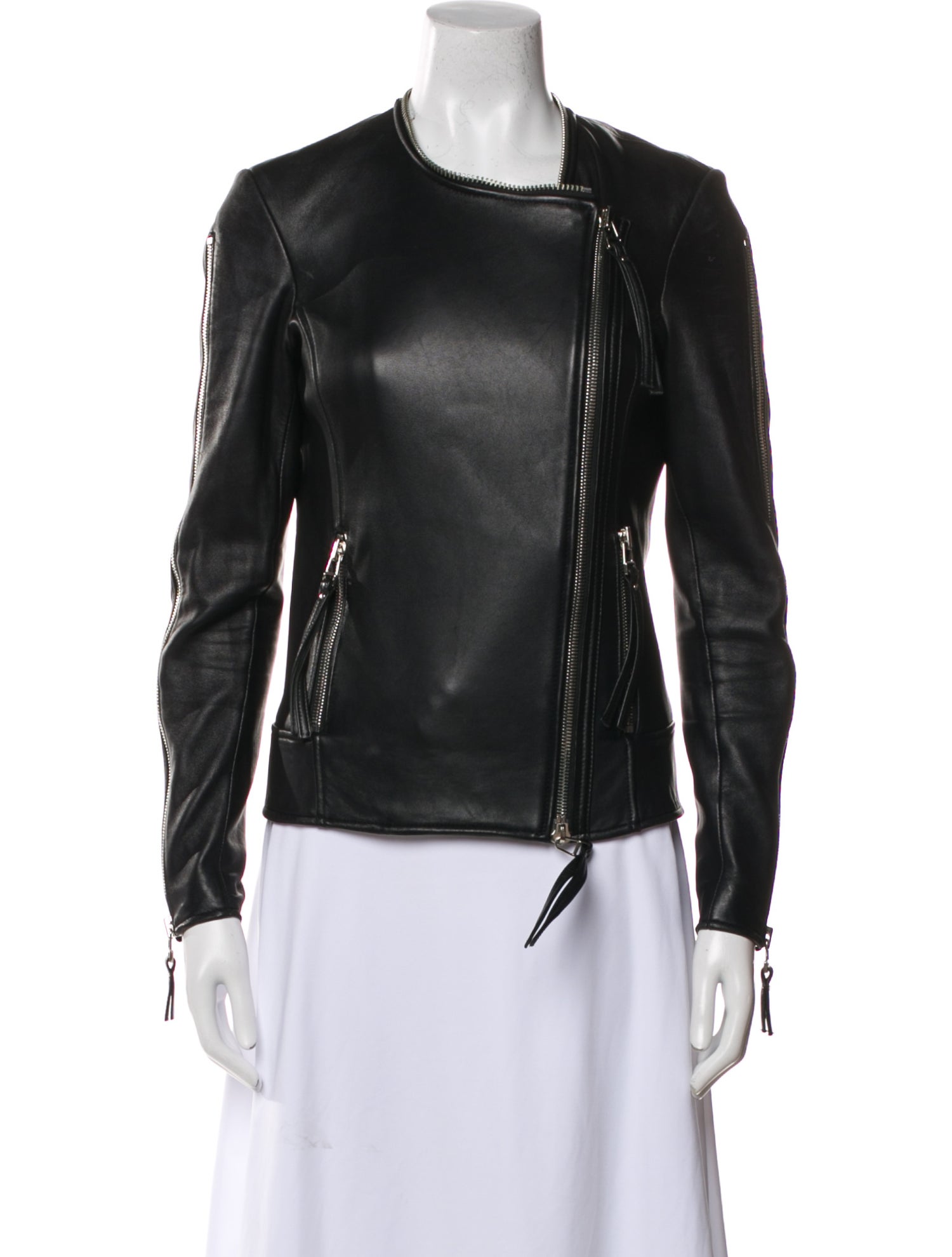 Thomas Wylde Leather Biker Jacket