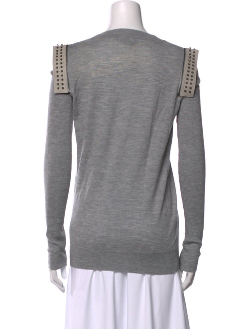 Thomas Wylde Cashmere Bateau Neckline Sweatshirt