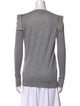 Thomas Wylde Cashmere Bateau Neckline Sweatshirt