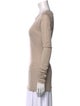 Thomas Wylde Cashmere Scoop Neck Sweater