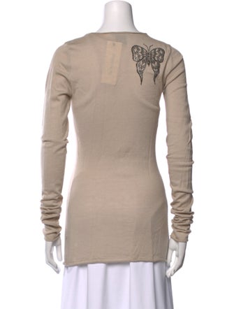 Thomas Wylde Cashmere Scoop Neck Sweater