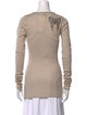 Thomas Wylde Cashmere Scoop Neck Sweater