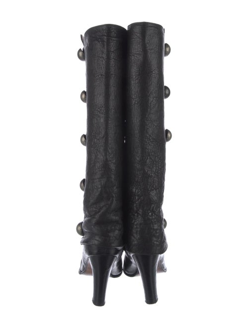 Thomas Wylde Leather Studded Accents Boots