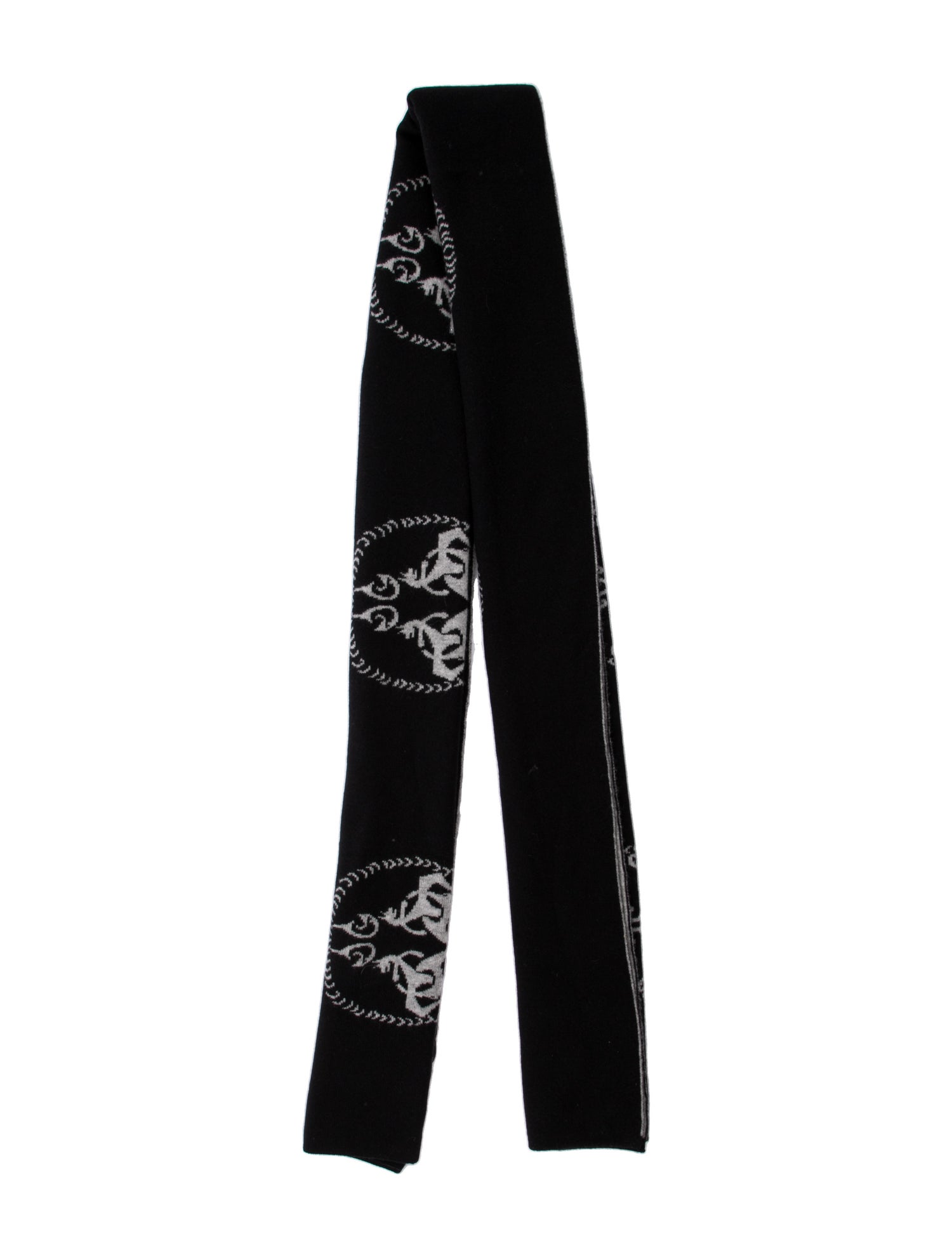 Thomas Wylde Cashmere Graphic Print Shawl