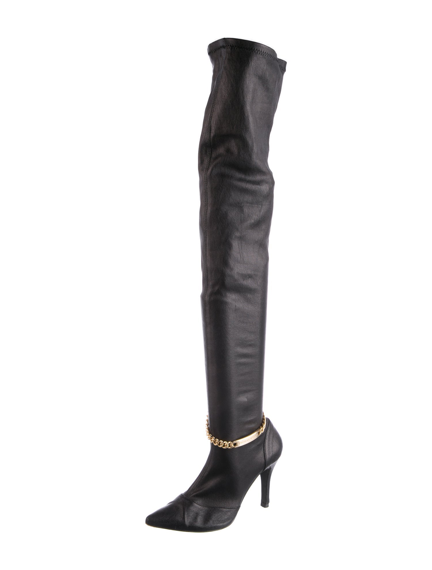Thomas Wylde Leather Sock Boots