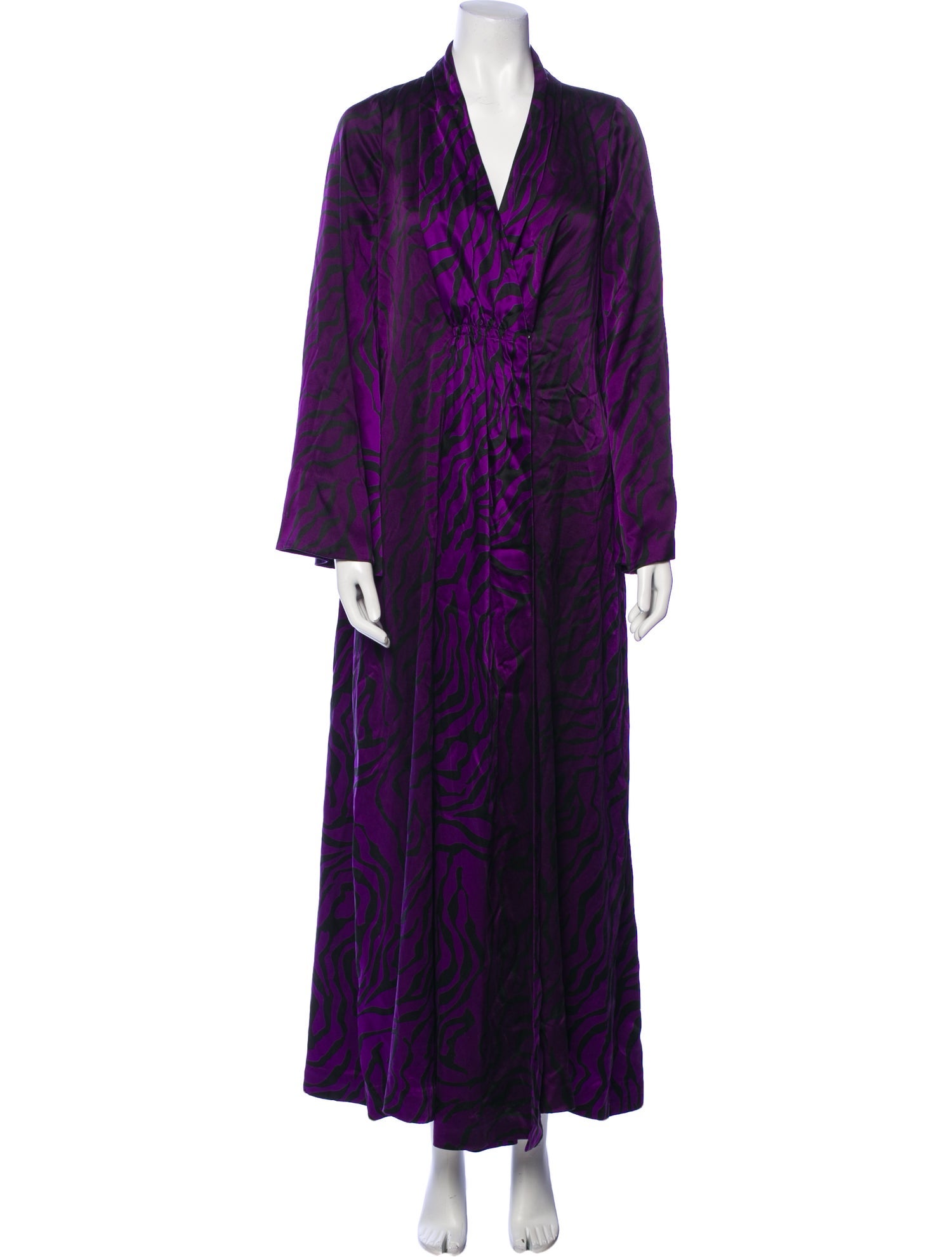 Thomas Wylde Silk Long Dress
