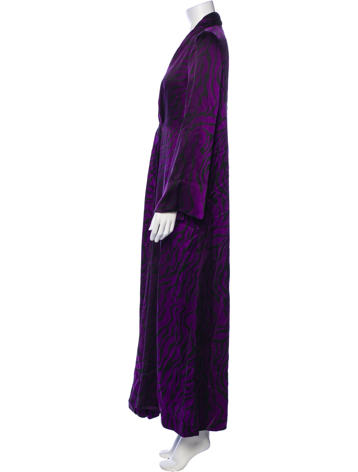 Thomas Wylde Silk Long Dress
