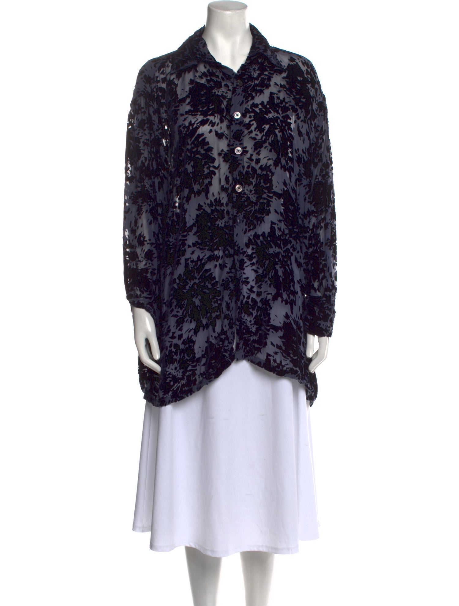 Thomas Wylde Silk Paisley Print Tunic