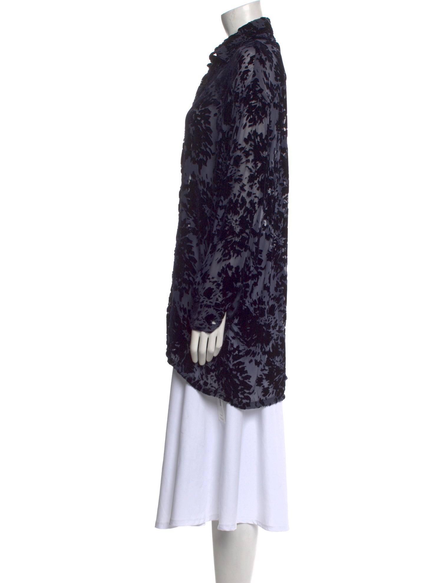 Thomas Wylde Silk Paisley Print Tunic