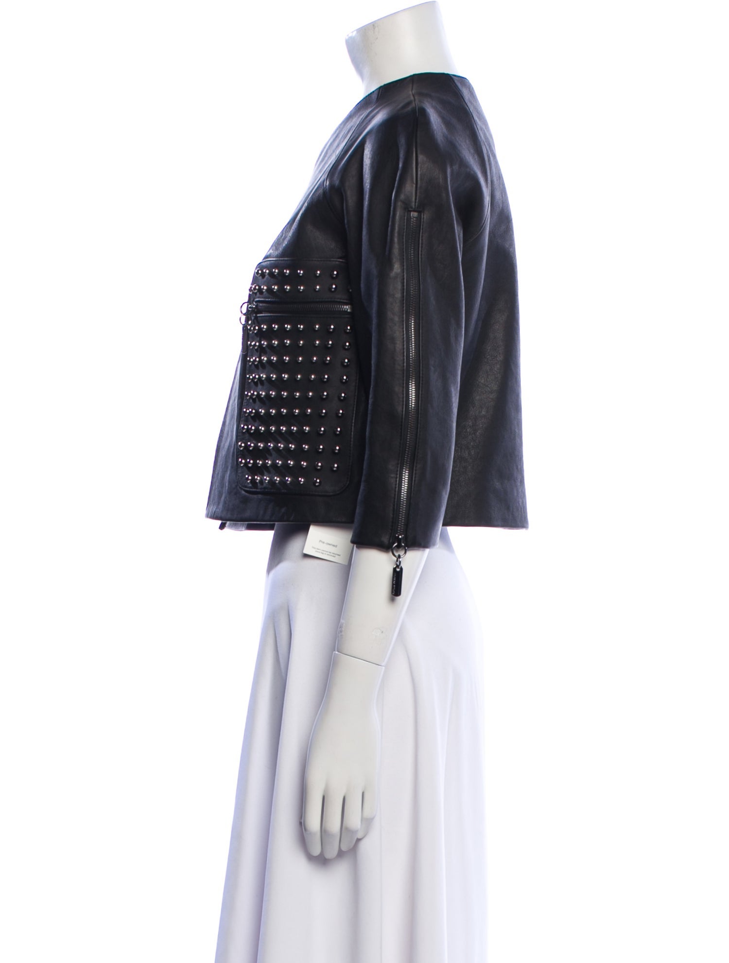 Thomas Wylde Lamb Leather Jacket