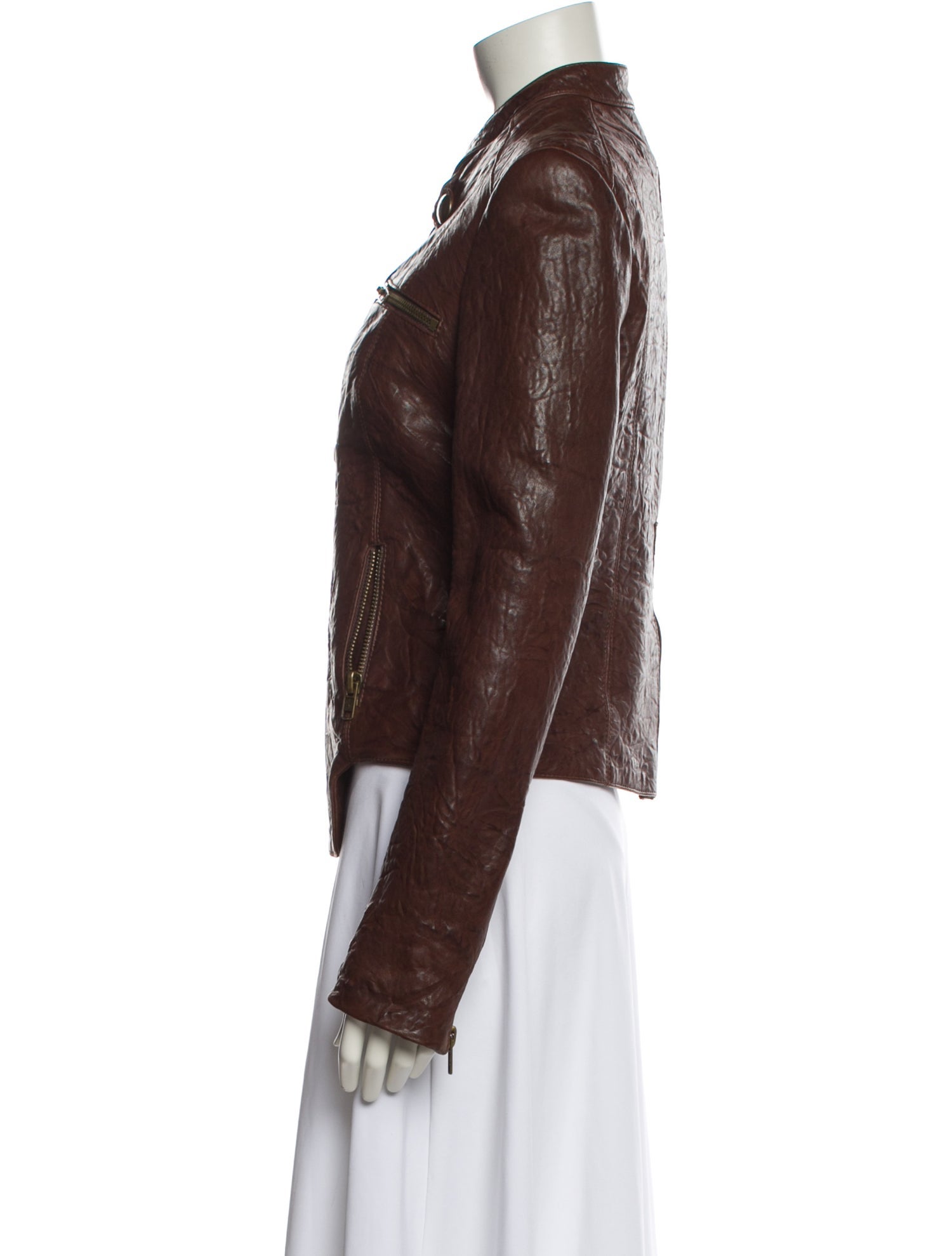 Thomas Wylde Vintage Lamb Leather Jacket