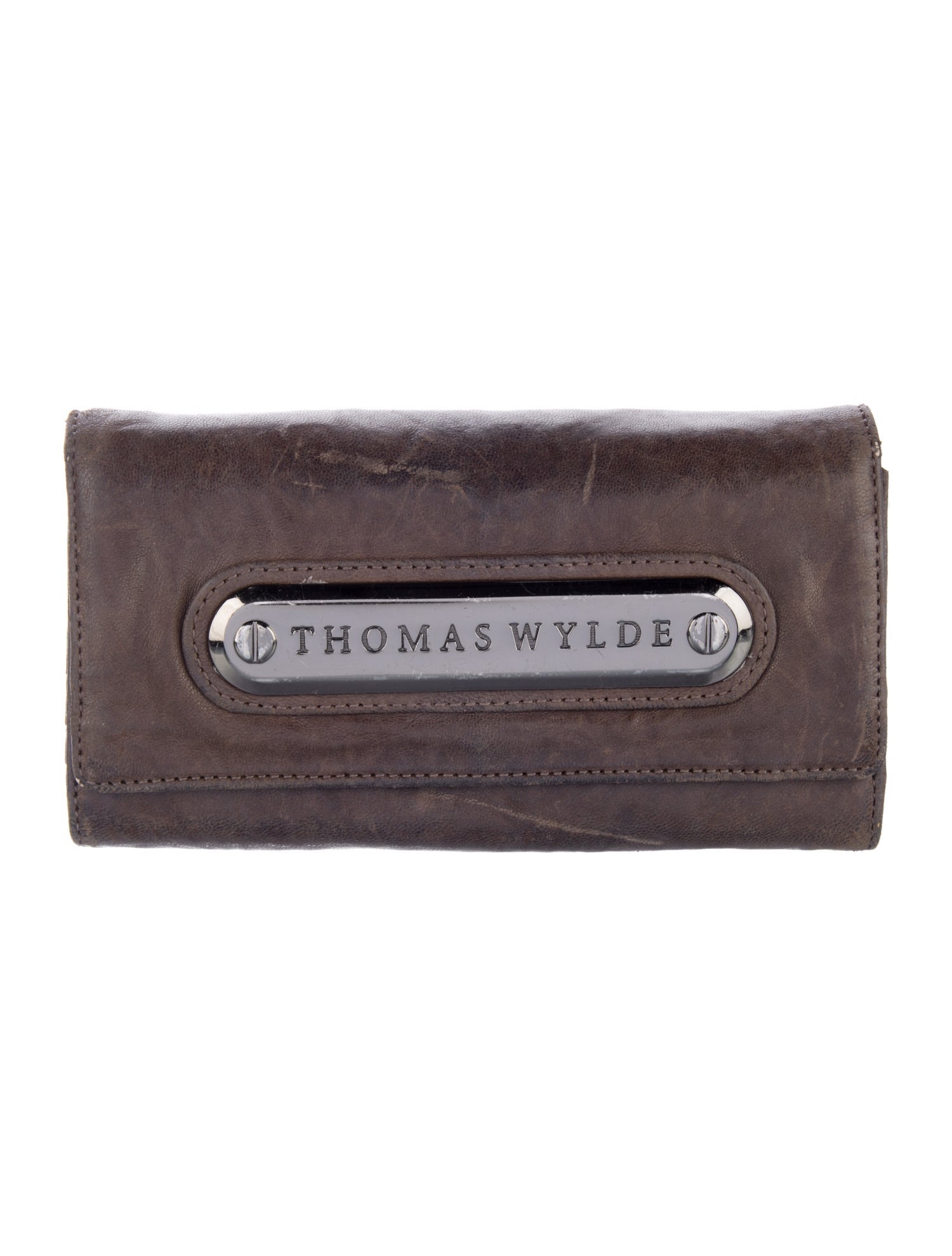 Thomas Wylde Leather Printed Wallet