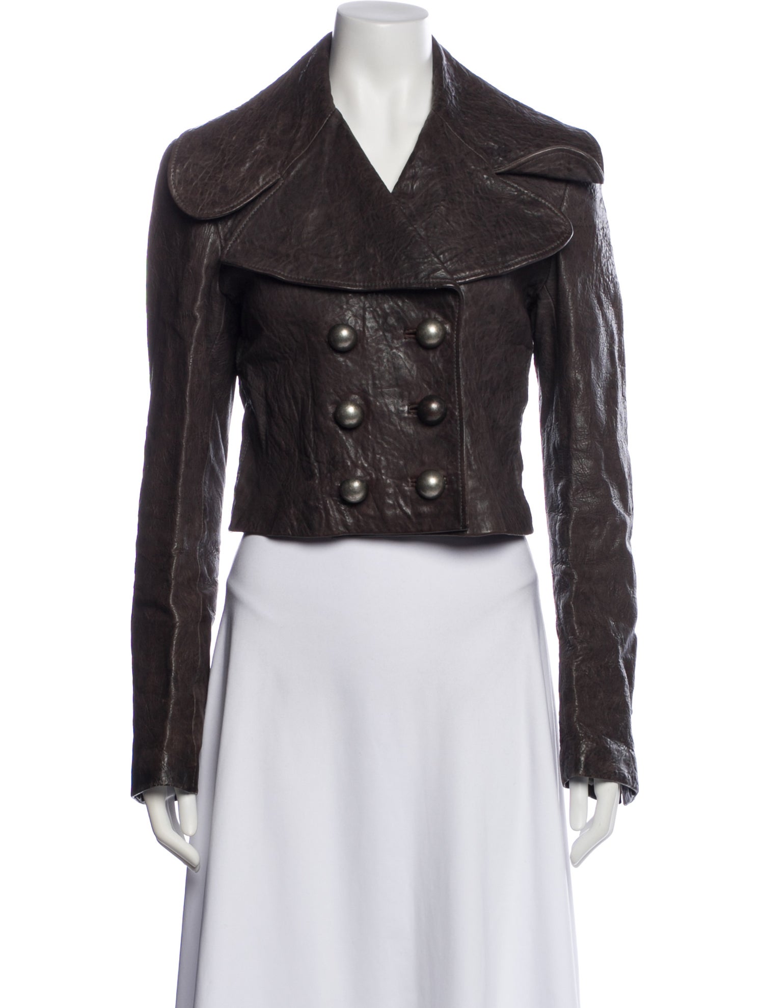 Thomas Wylde Leather Biker Jacket