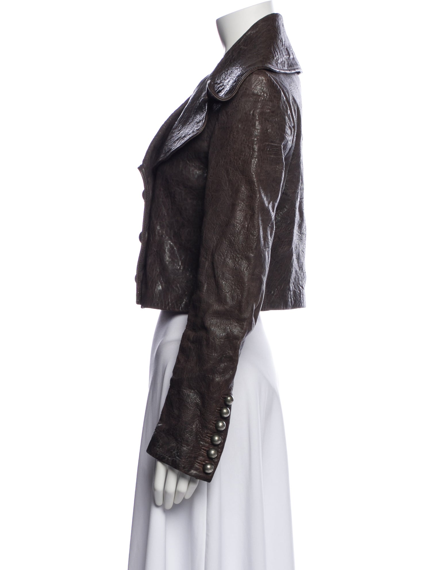 Thomas Wylde Leather Biker Jacket