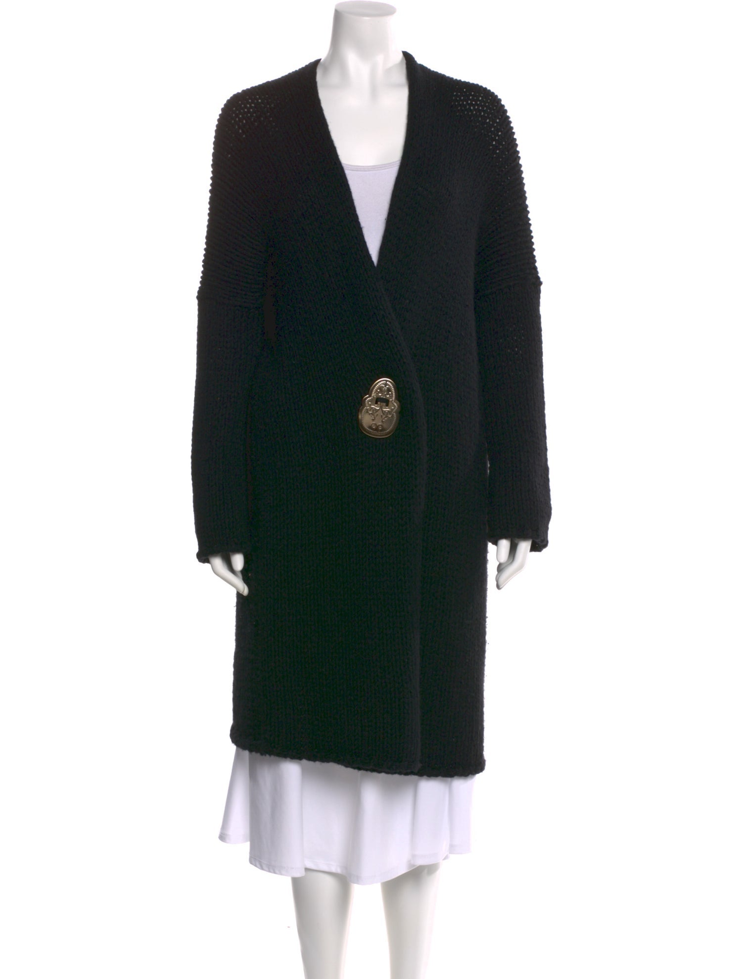 Thomas Wylde Wool V-Neck Sweater