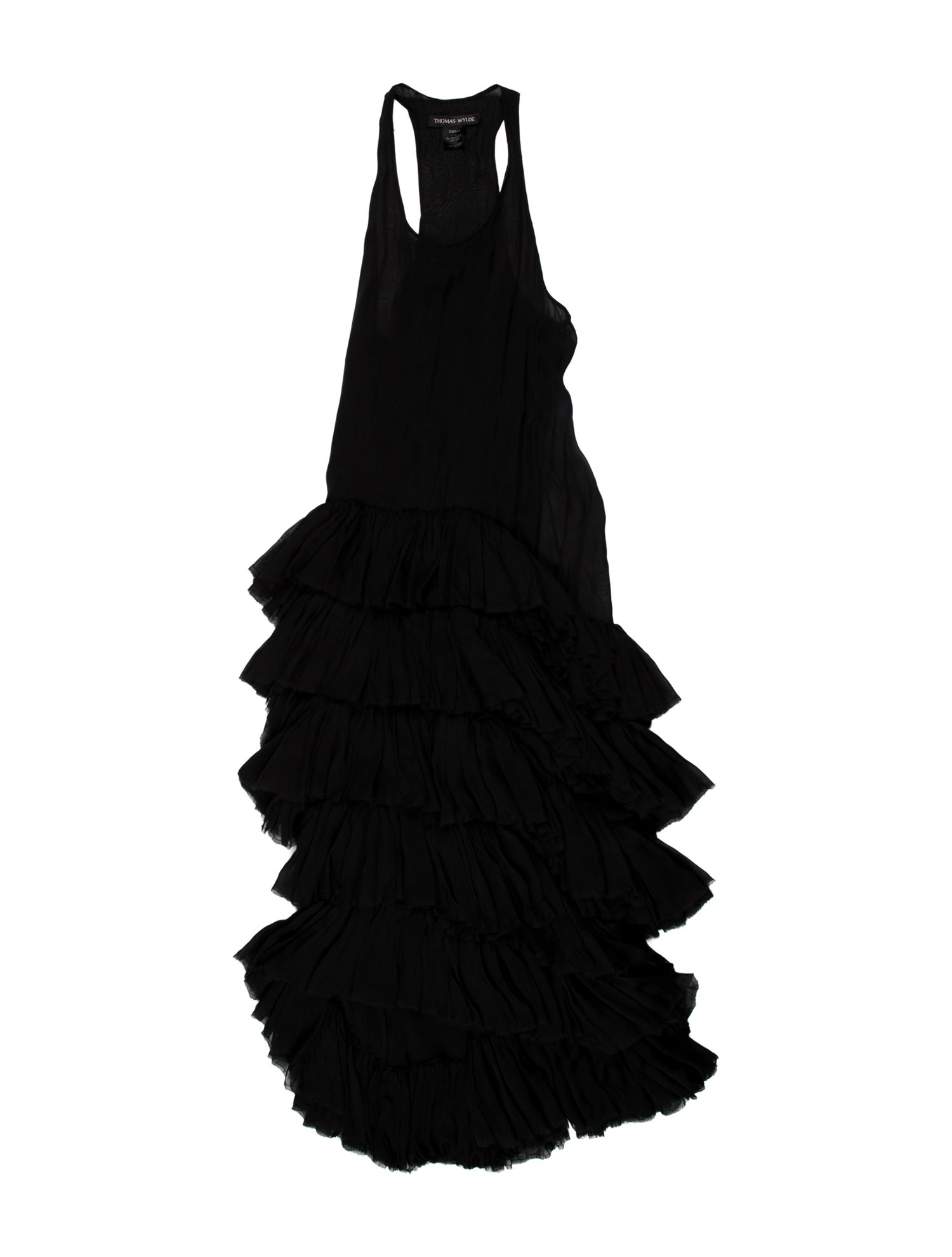 Thomas Wylde Silk Long Dress