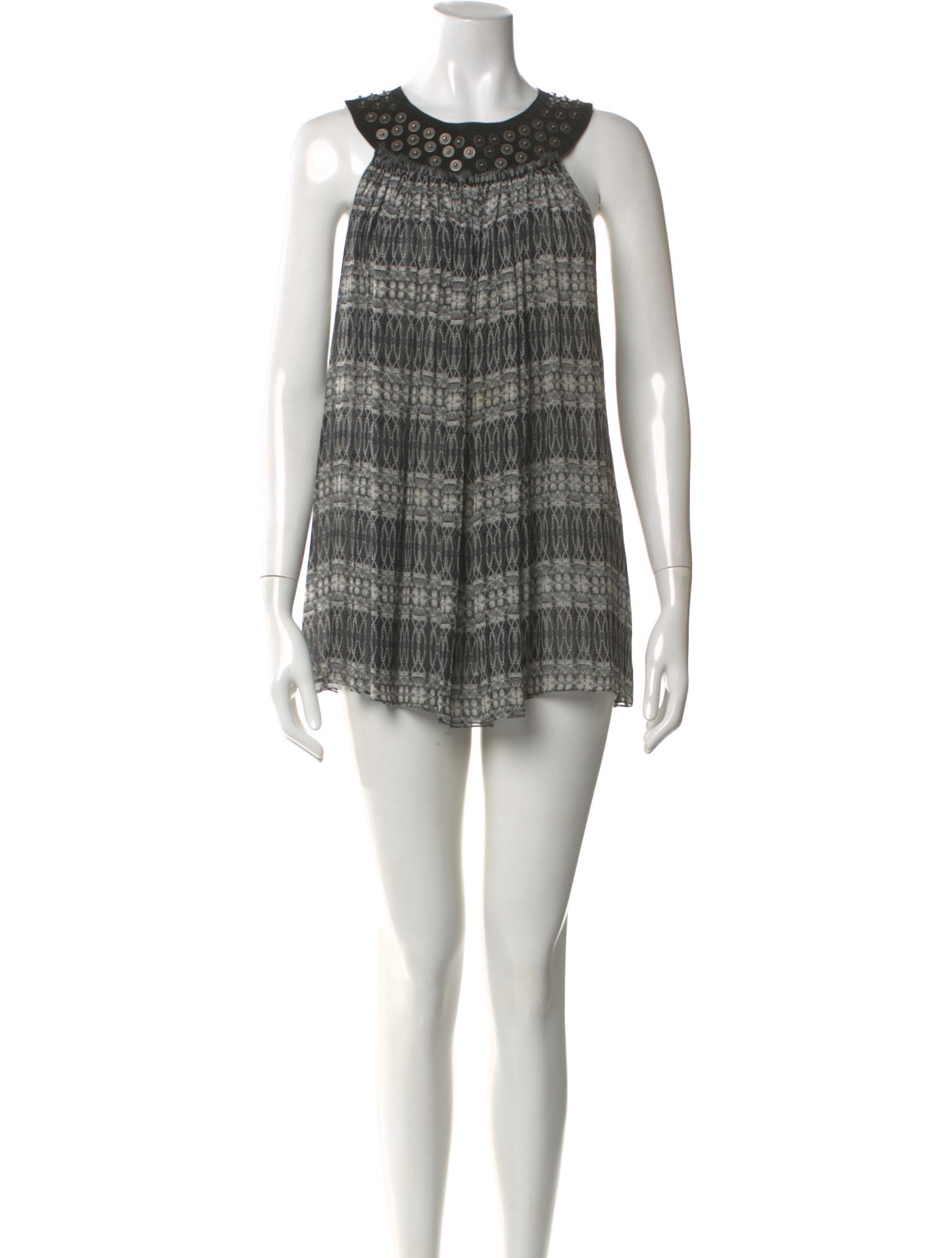 Thomas Wylde Silk Mini Dress
