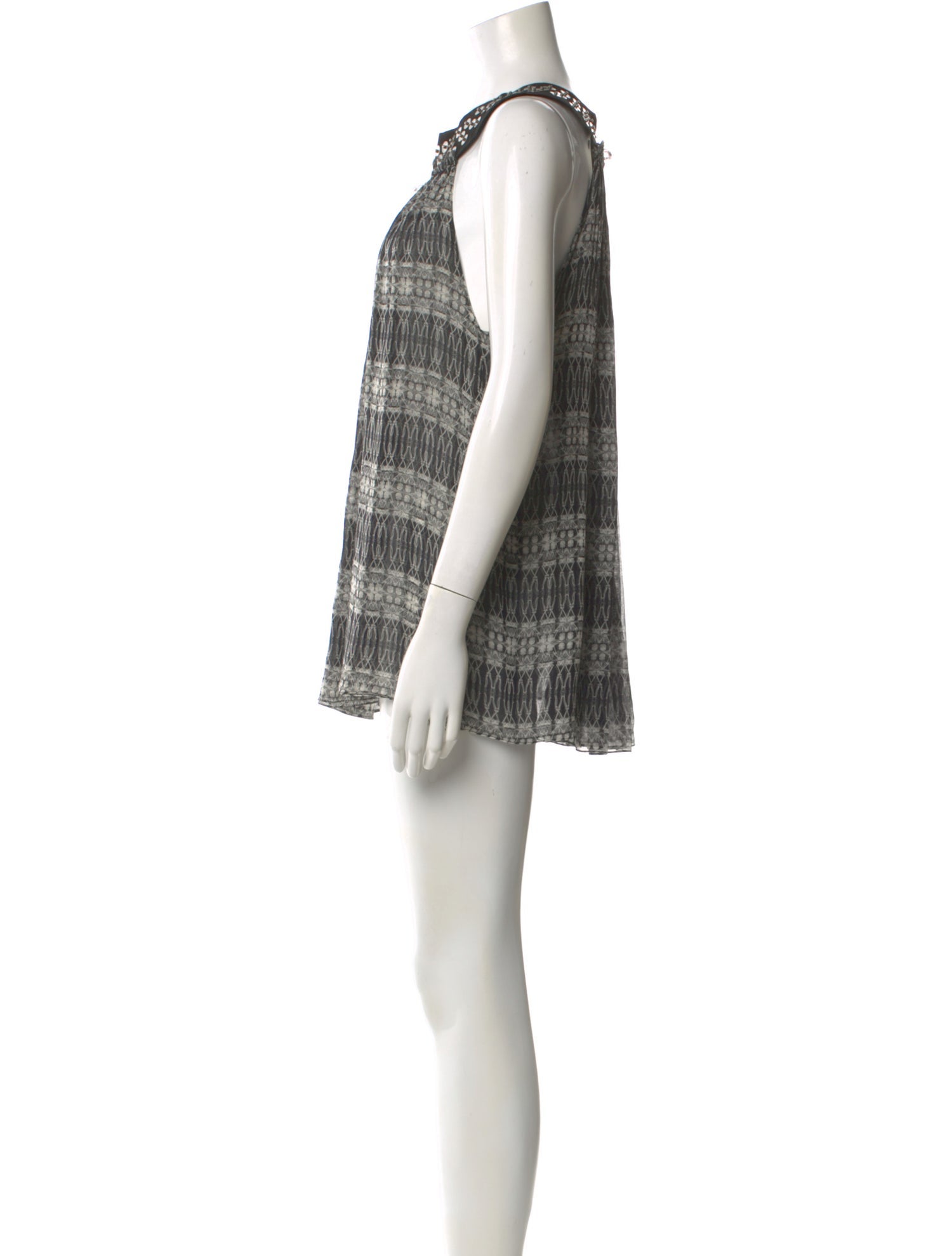 Thomas Wylde Silk Mini Dress