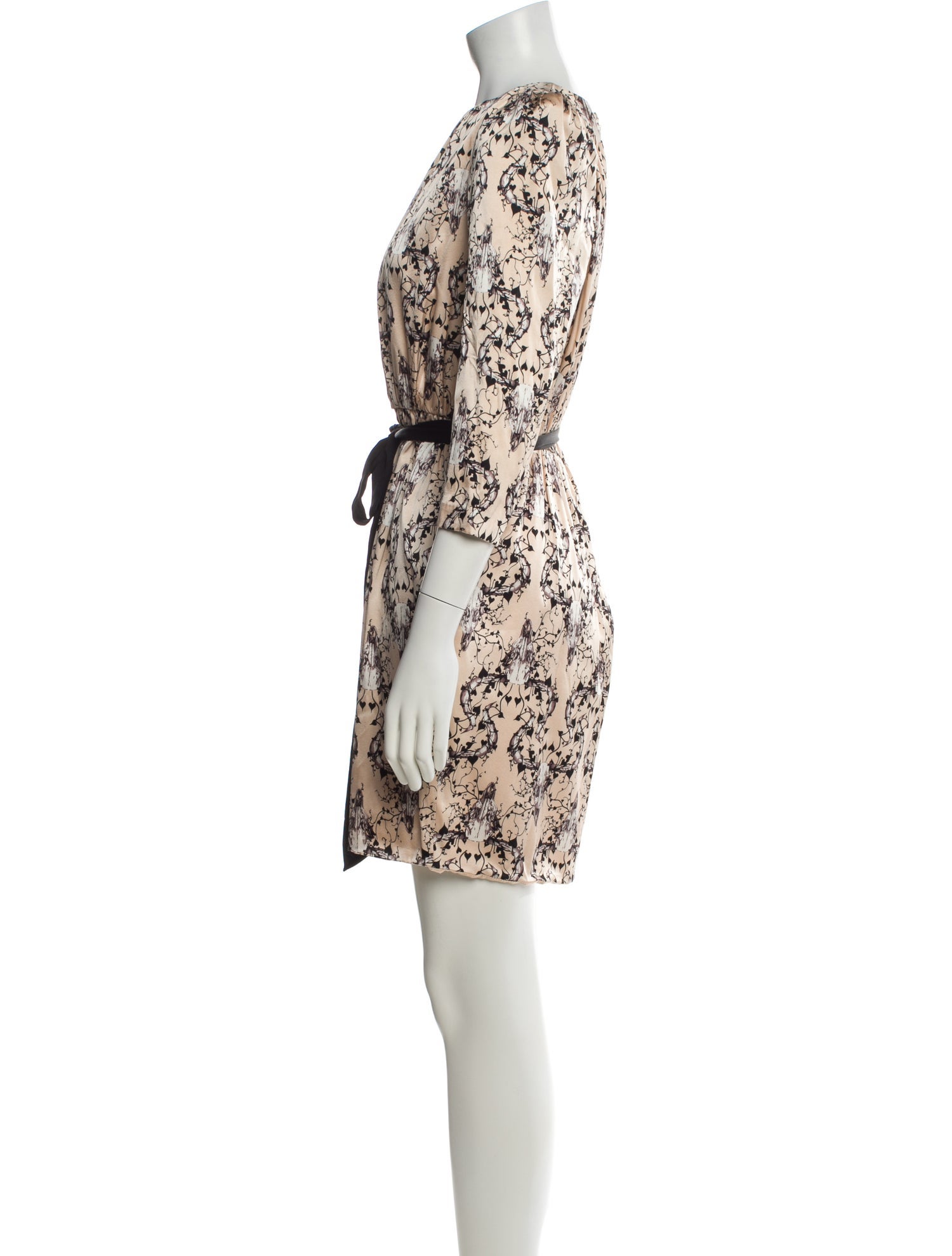 Thomas Wylde Silk Mini Dress