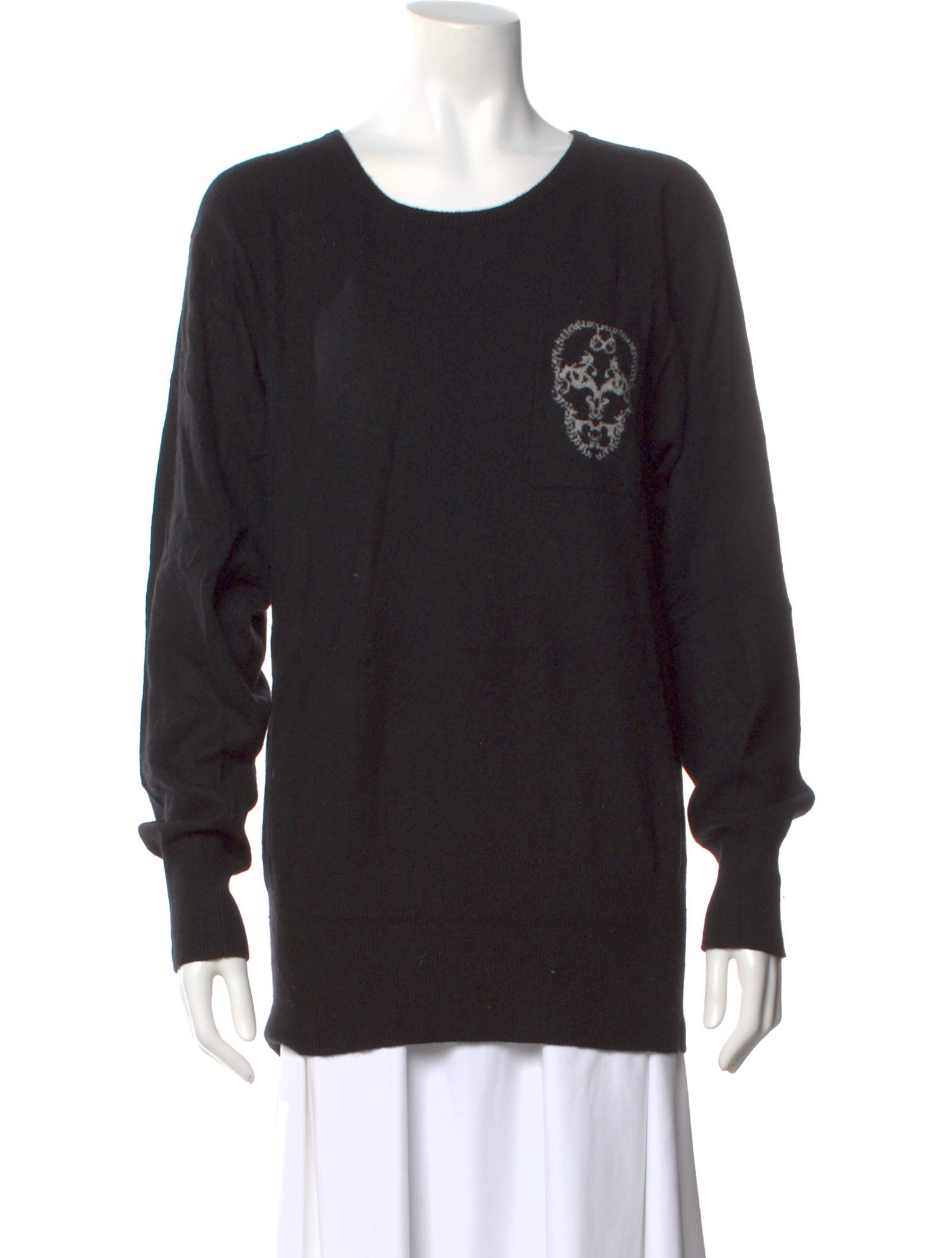 Thomas Wylde Cashmere Graphic Print Sweater