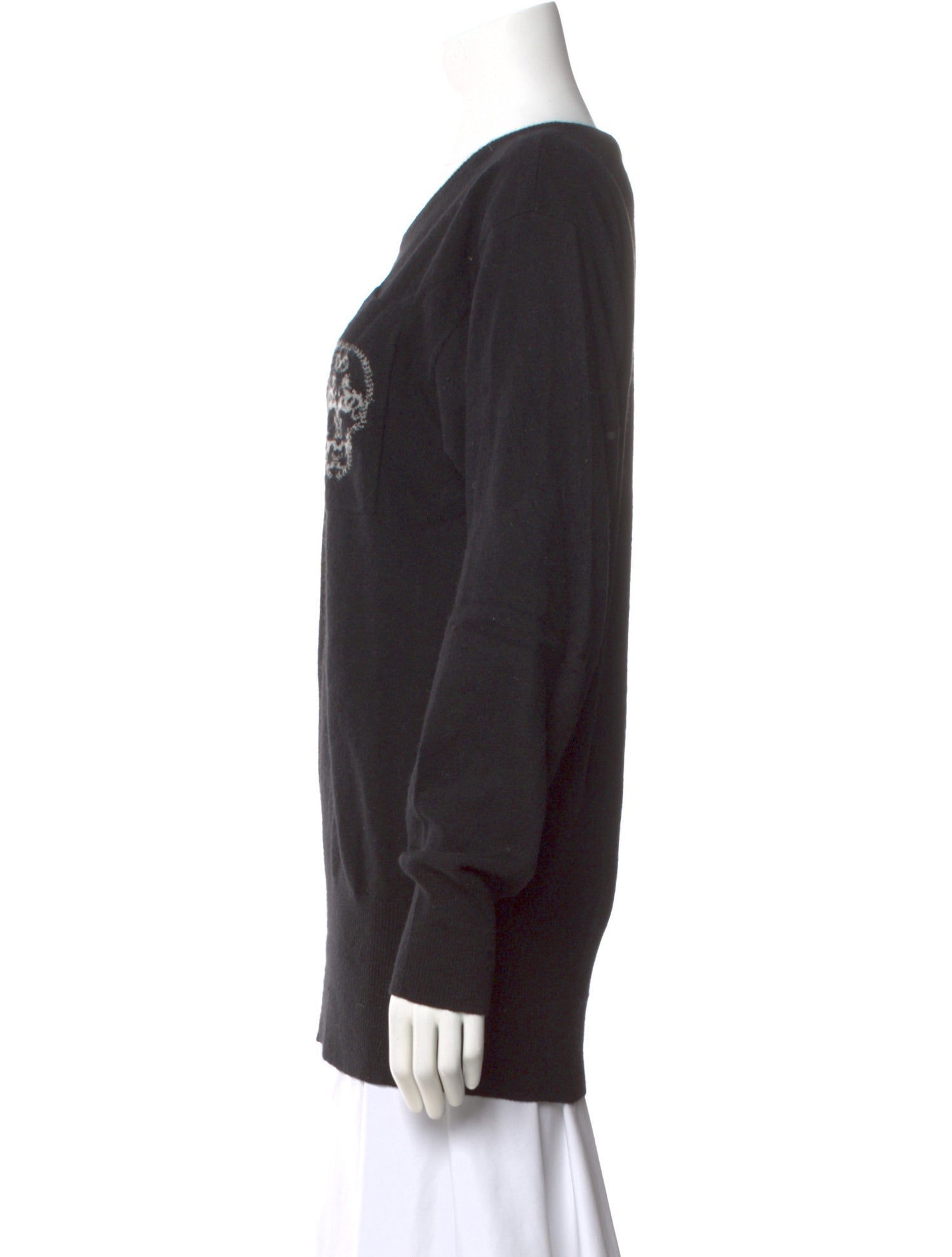 Thomas Wylde Cashmere Graphic Print Sweater