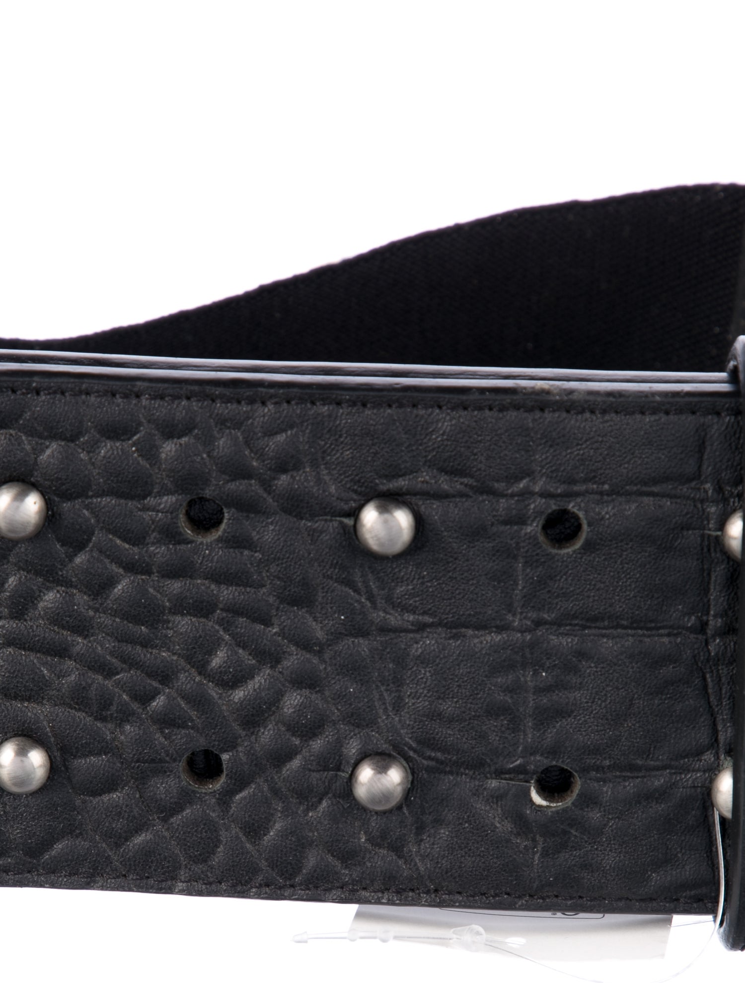 Thomas Wylde Wide Leather Waist Belt