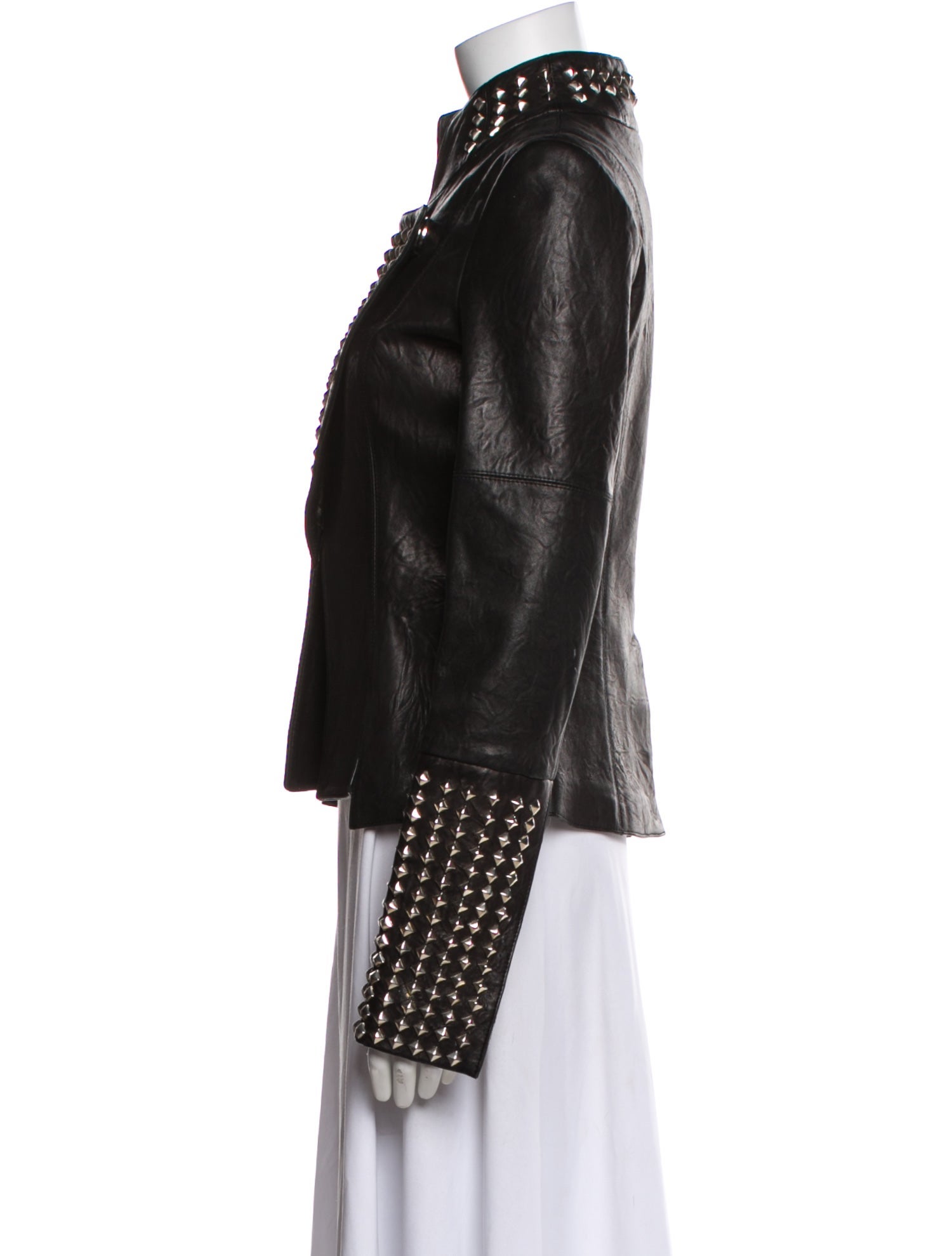 Thomas Wylde Leather Biker Jacket