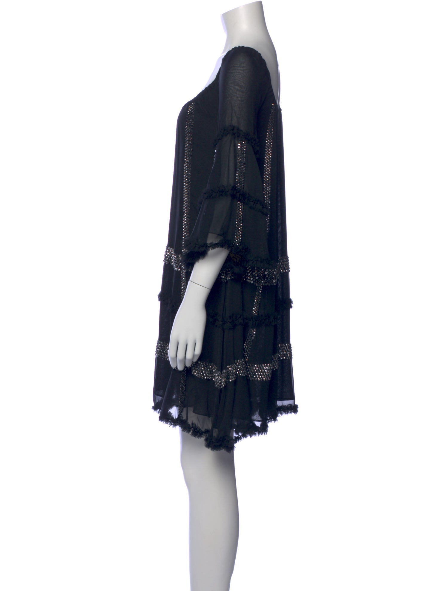 Thomas Wylde Silk Mini Dress
