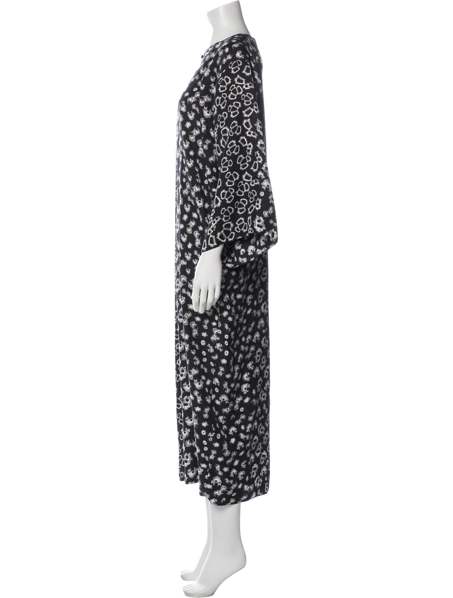 Thomas Wylde Silk Long Dress
