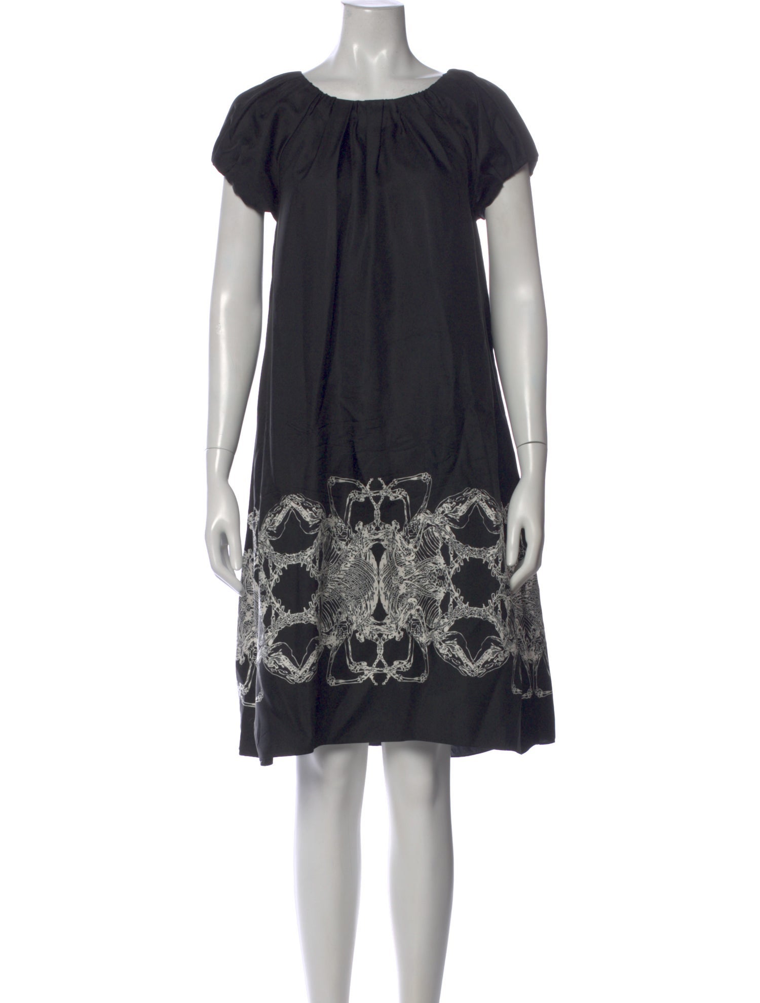 Thomas Wylde Silk Knee-Length Dress