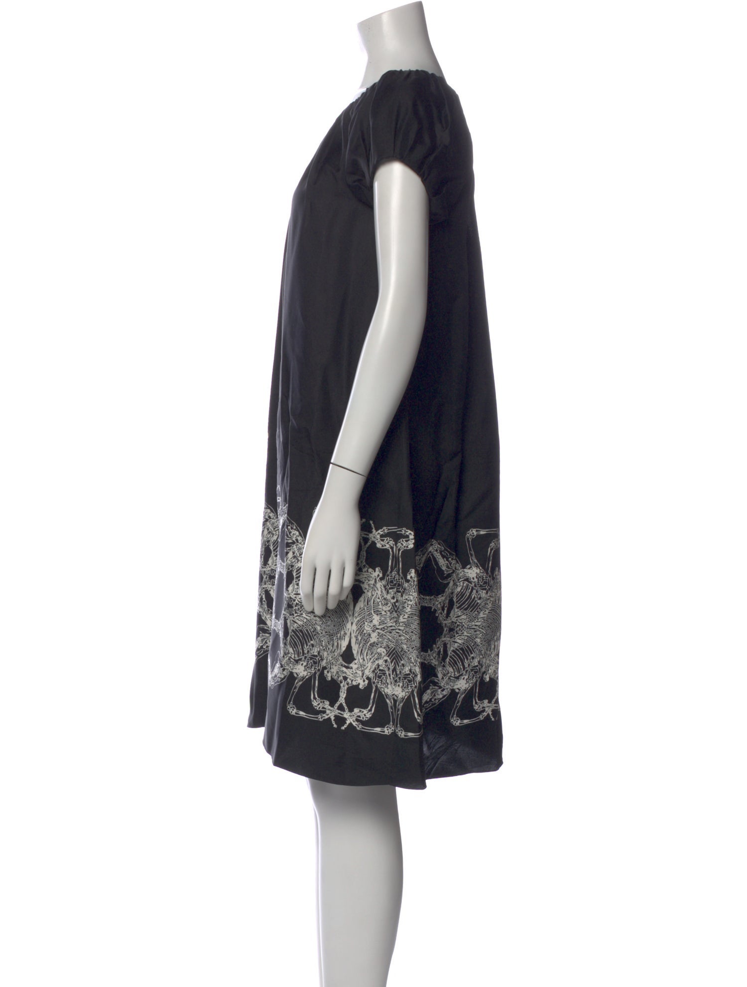 Thomas Wylde Silk Knee-Length Dress