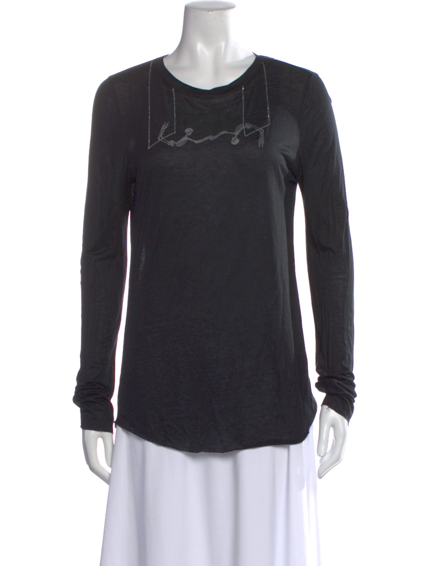 Thomas Wylde Graphic Print Crew Neck T-Shirt