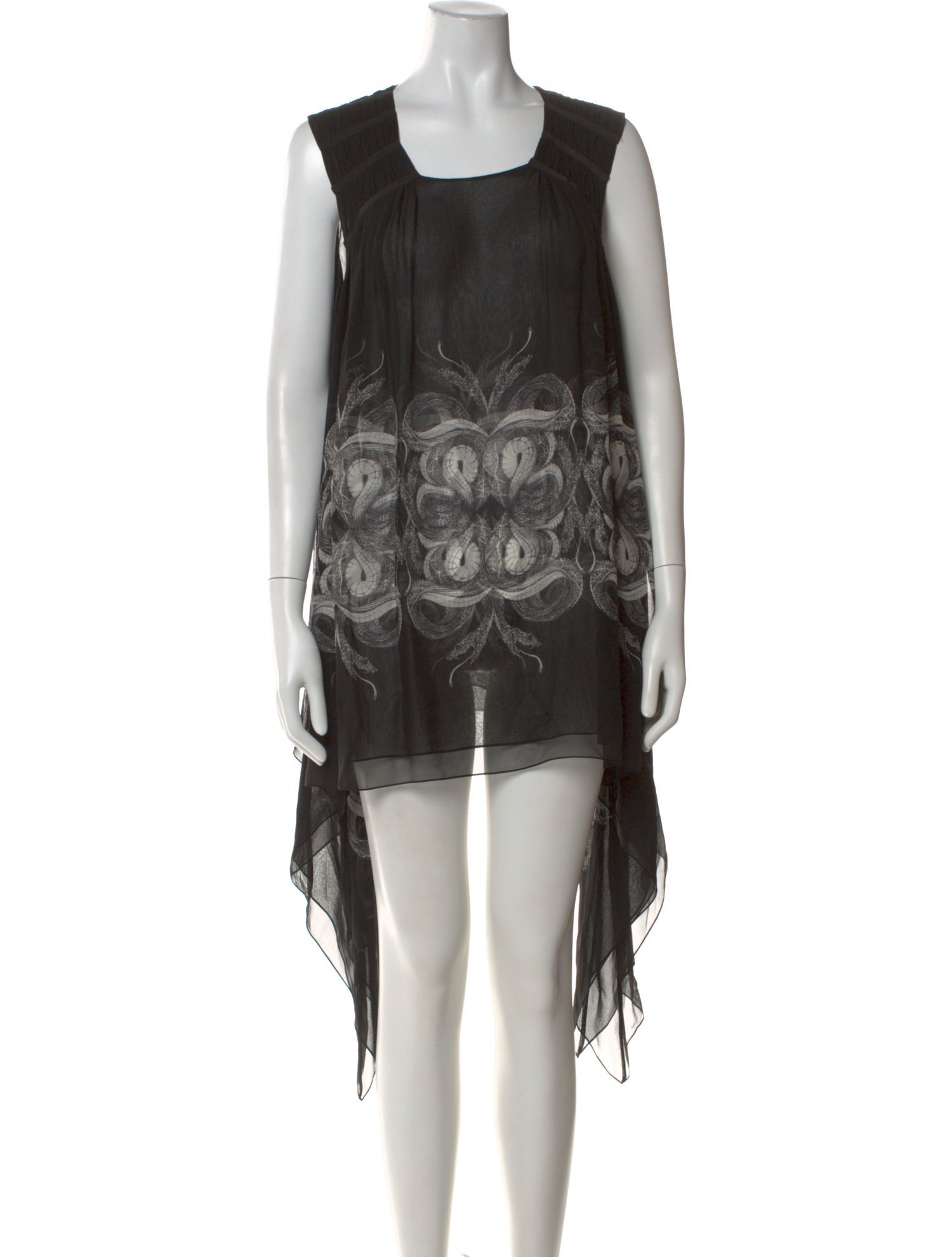 Thomas Wylde Silk Midi Length Dress