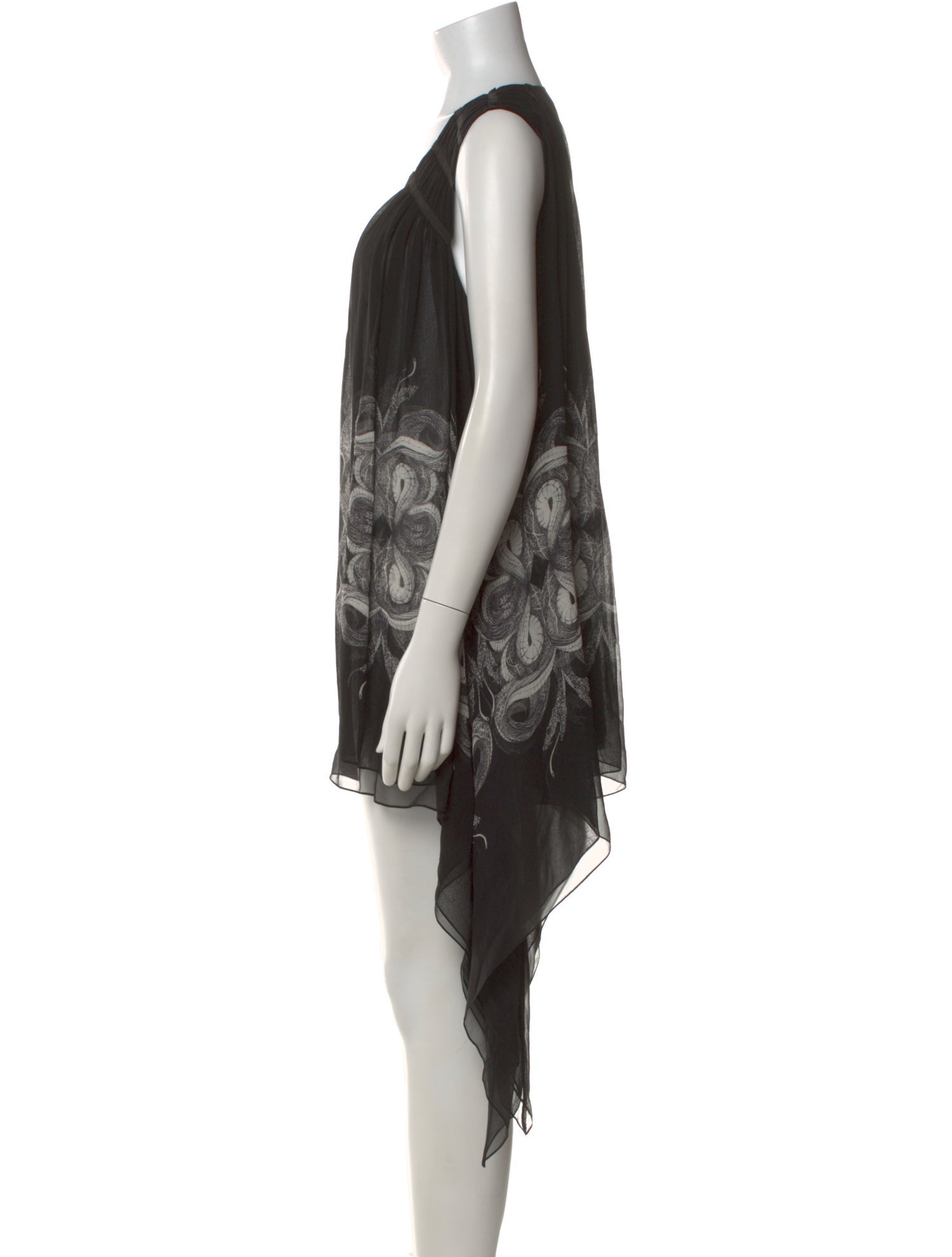 Thomas Wylde Silk Midi Length Dress