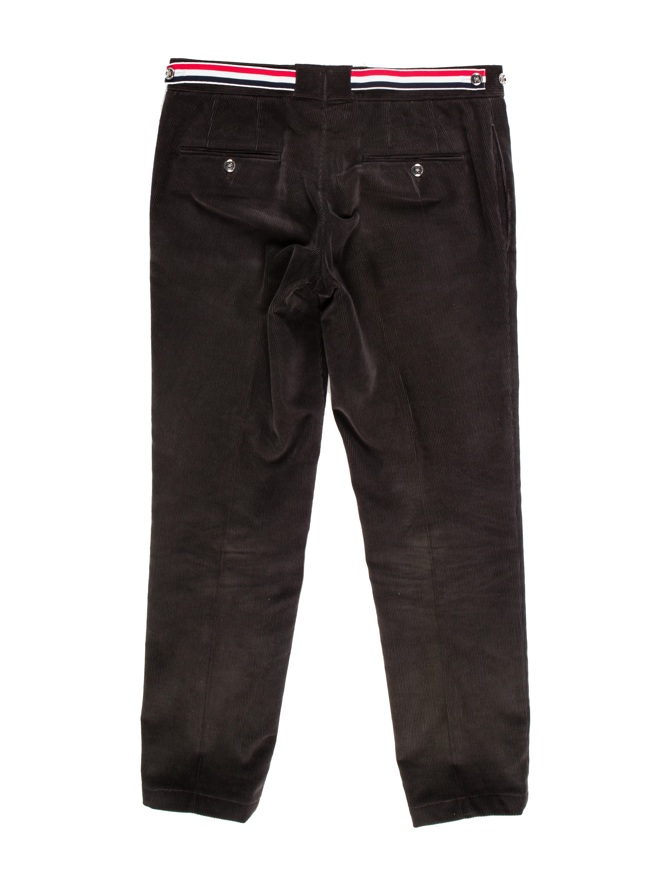 thom browne tapered corduroy clothing tho21823 thom browne tapered corduroy clothing tho21823